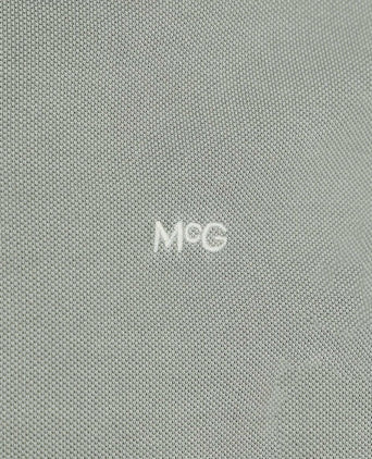 McGregor piqué polo grijs groen | Regular-fit