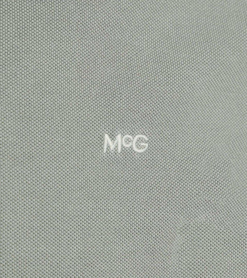 McGregor piqué polo grijs groen | Regular-fit