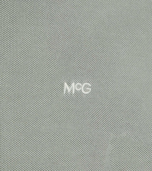 McGregor piqué polo grijs groen | Regular-fit
