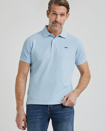 McGregor piqué polo lichtblauw | Regular-fit