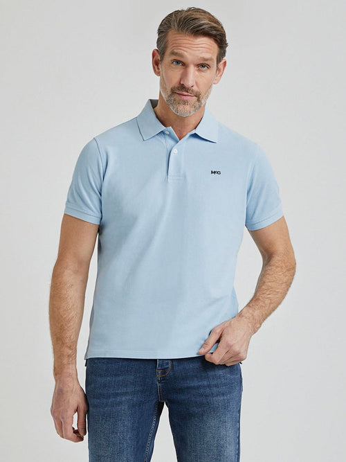 McGregor piqué polo lichtblauw | Regular-fit