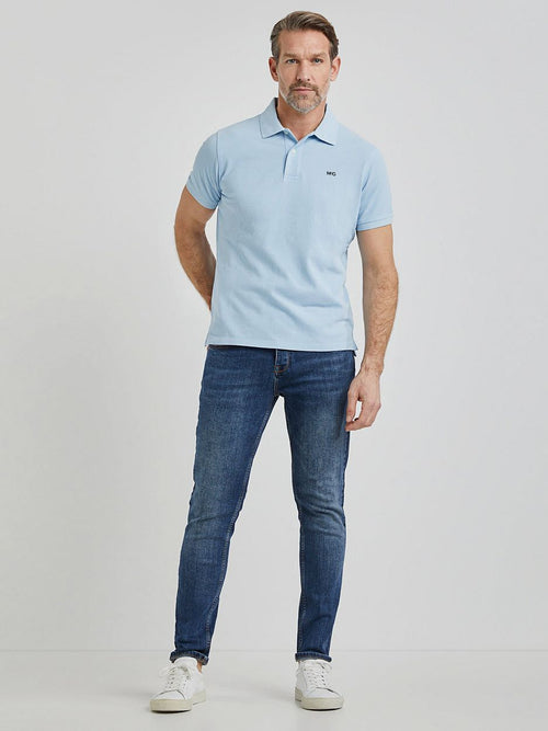 McGregor piqué polo lichtblauw | Regular-fit