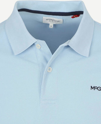 McGregor piqué polo lichtblauw | Regular-fit