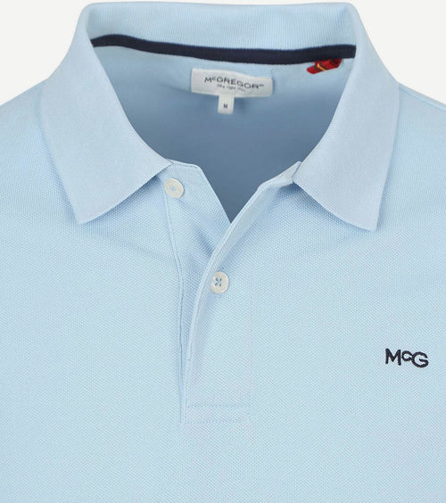 McGregor piqué polo lichtblauw | Regular-fit
