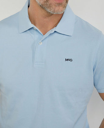 McGregor piqué polo lichtblauw | Regular-fit