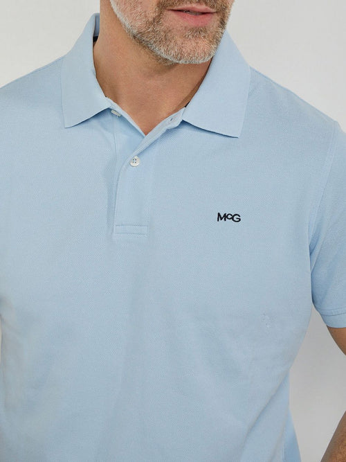 McGregor piqué polo lichtblauw | Regular-fit