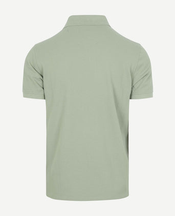 Piqué polo lichtgroen
