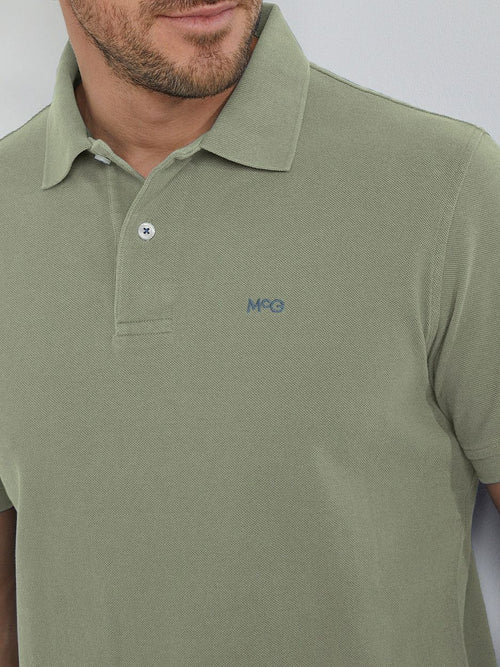 McGregor piqué polo lichtgroen | Regular-fit