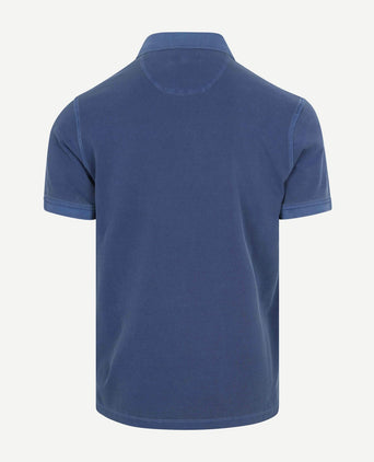 McGregor piqué polo medium blauw | Regular-fit