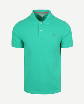 Piqué polo medium groen
