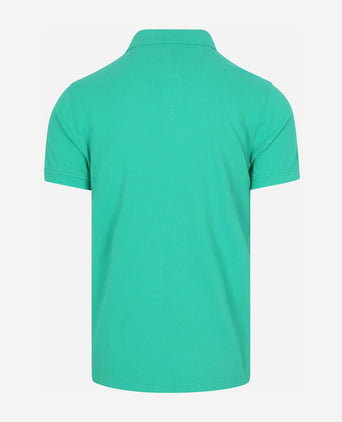 Piqué polo medium groen