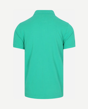 Piqué polo medium groen