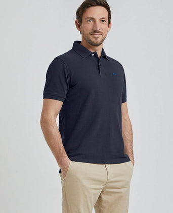 McGregor piqué polo donkerblauw | Regular-fit