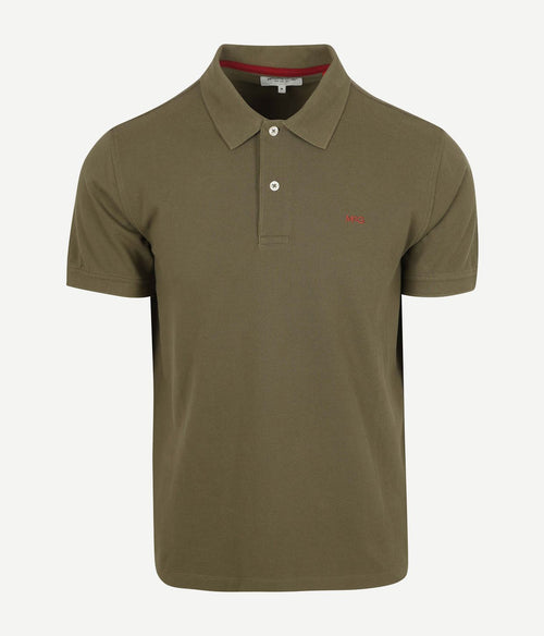 McGregor piqué polo olijfgroen | Regular-fit