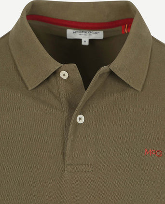 McGregor piqué polo olijfgroen | Regular-fit