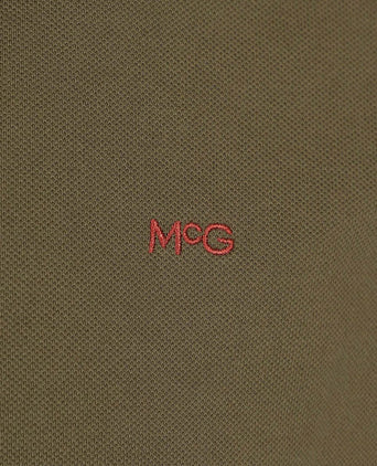McGregor piqué polo olijfgroen | Regular-fit