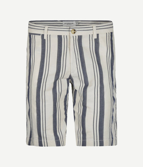 Short strepen blauw