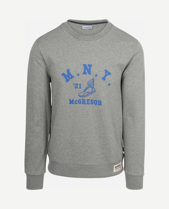 Sweatshirt graphic grijs