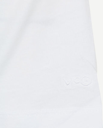Essential t-shirt logo wit