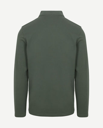McGregor long sleeve poloshirt sage groen | Regular-fit