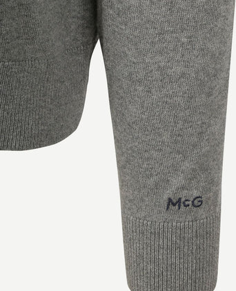 McGregor trui merino blend grijs | Regular-fit