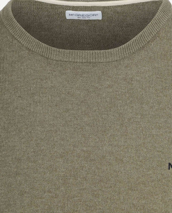Trui cotton cashmere olivine