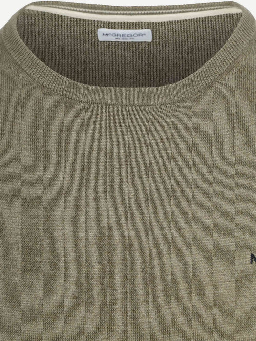 Trui cotton cashmere olivine