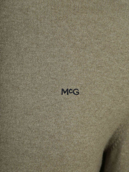 Trui cotton cashmere olivine