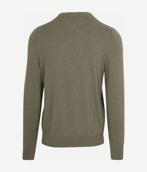 Trui cotton cashmere olivine