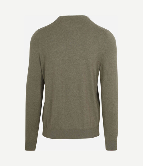 Trui cotton cashmere olivine