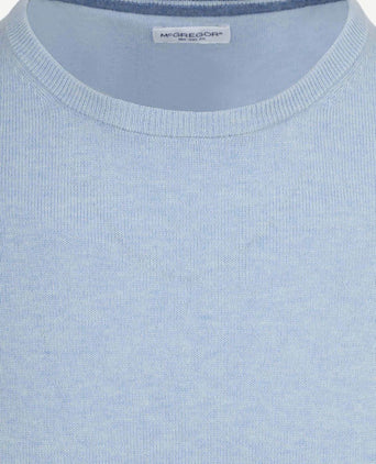 Trui cotton cashmere powder blauw