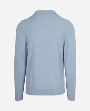 Trui cotton cashmere powder blauw
