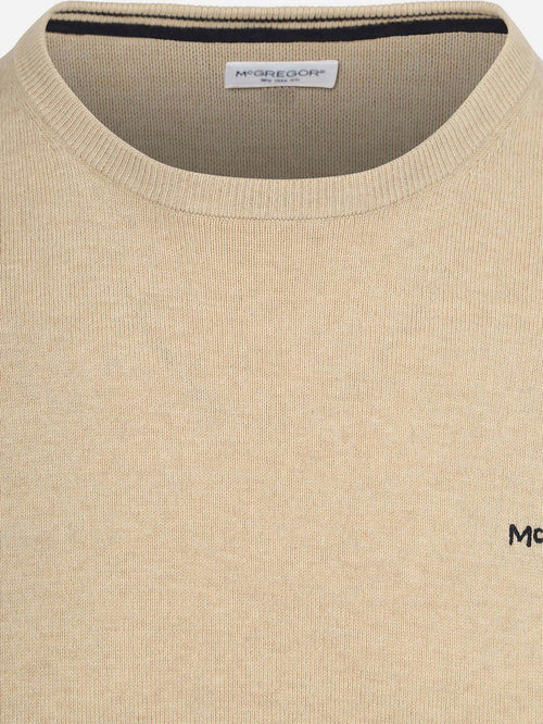 Trui cotton cashmere sand