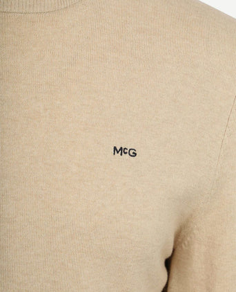 Trui cotton cashmere sand
