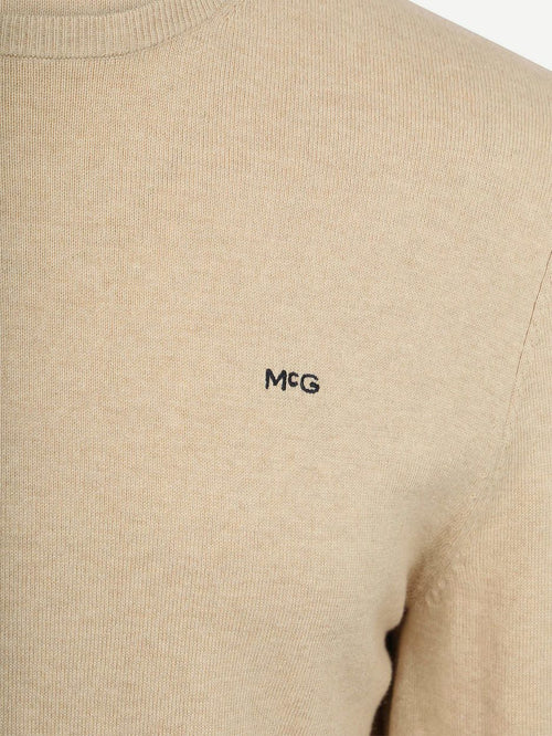 Trui cotton cashmere sand