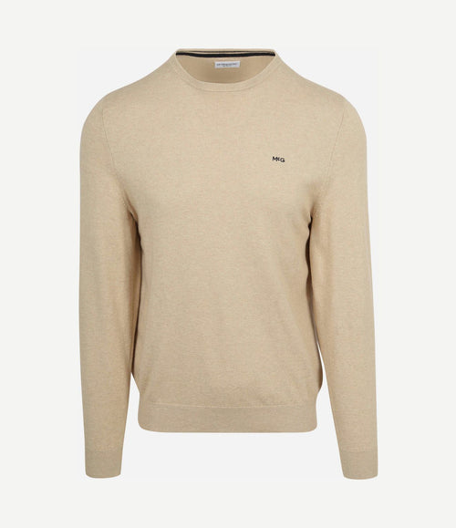 Trui cotton cashmere sand