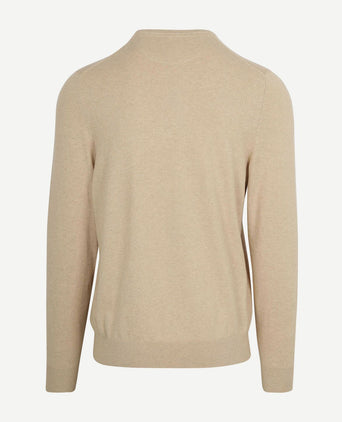 Trui cotton cashmere sand