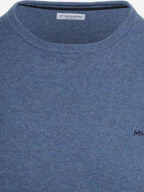 Trui cotton cashmere vintage blauw