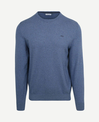 Trui cotton cashmere vintage blauw