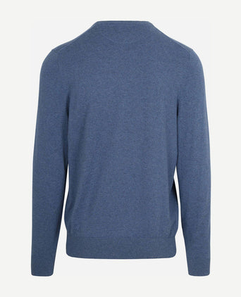 Trui cotton cashmere vintage blauw