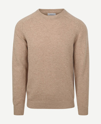 McGregor trui lamswol melange sand | Regular-fit