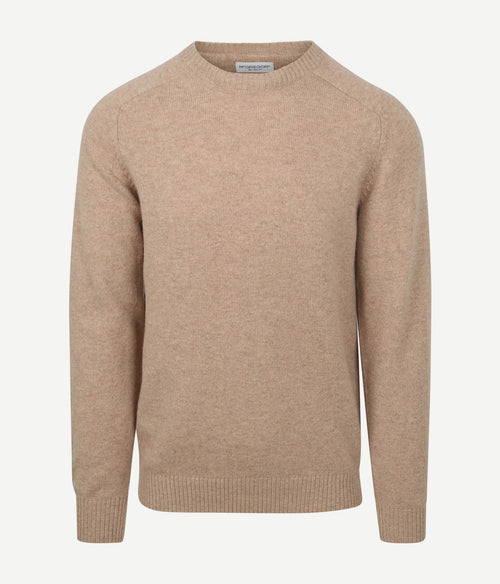 McGregor trui lamswol melange sand | Regular-fit