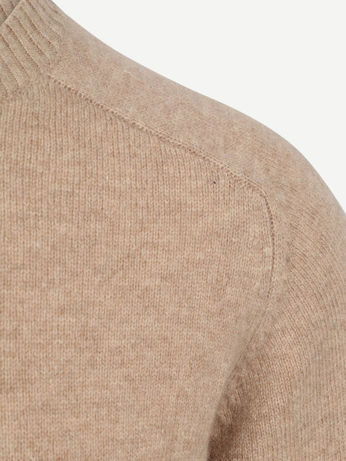 McGregor trui lamswol melange sand | Regular-fit