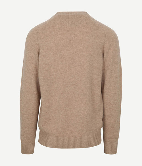 McGregor trui lamswol melange sand | Regular-fit