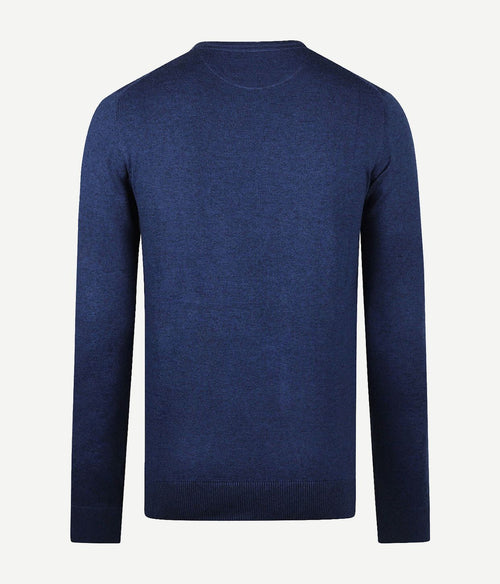 McGregor trui merino blend donkerblauw | Regular-fit