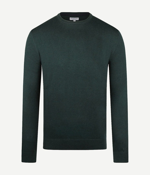 McGregor trui merino blend donkergroen | Regular-fit