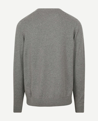 McGregor trui merino blend grijs | Regular-fit