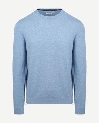 Trui merino blend ice blauw