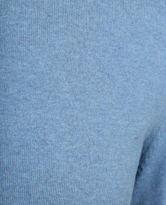 Trui merino blend lichtblauw