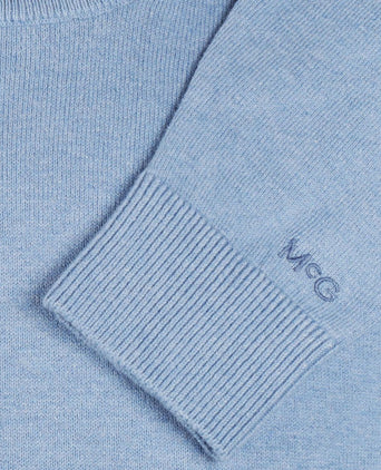 McGregor trui merinowol lichtblauw | Regular-fit
